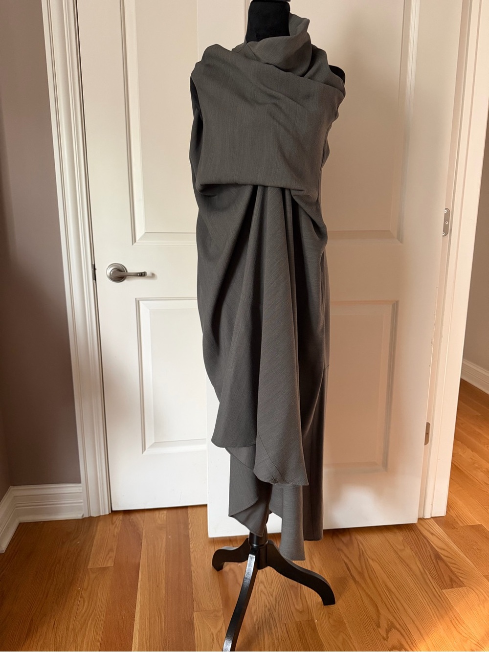 Rick Owens Gray Maxi Dress